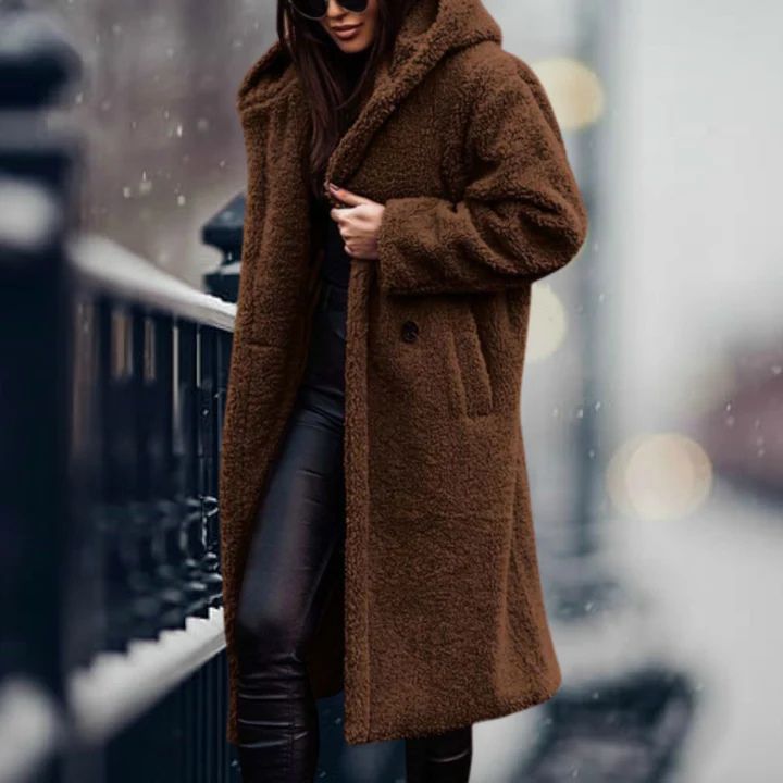 WW | Pretty and elegant hooded jacket