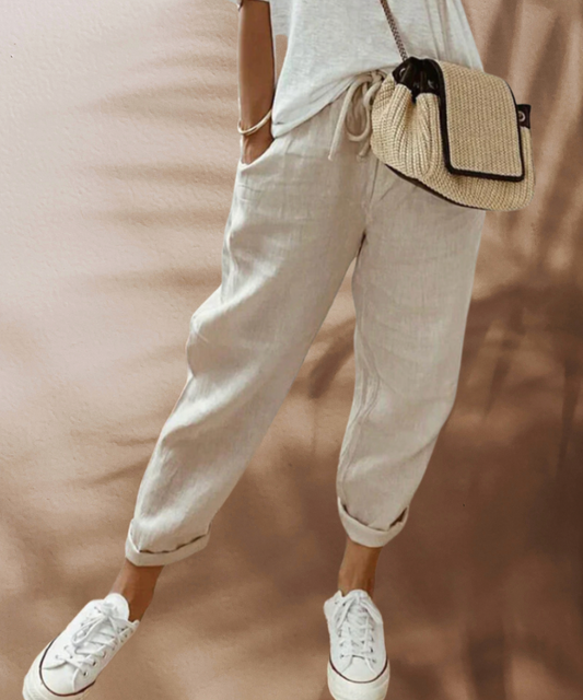WW | Lässige und stylische Leinen Hose