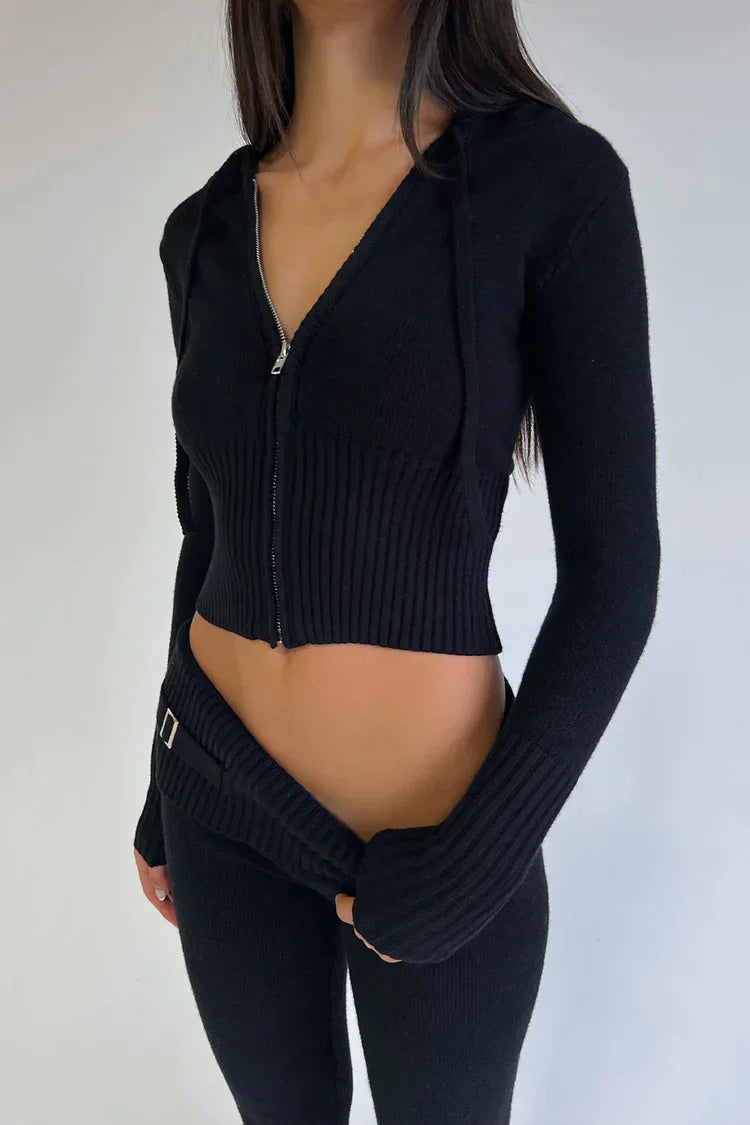 Battie™ - Knitted Tracksuit Set