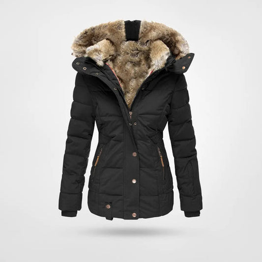 WW - Warm, fashionable winter jacket with lining and hood