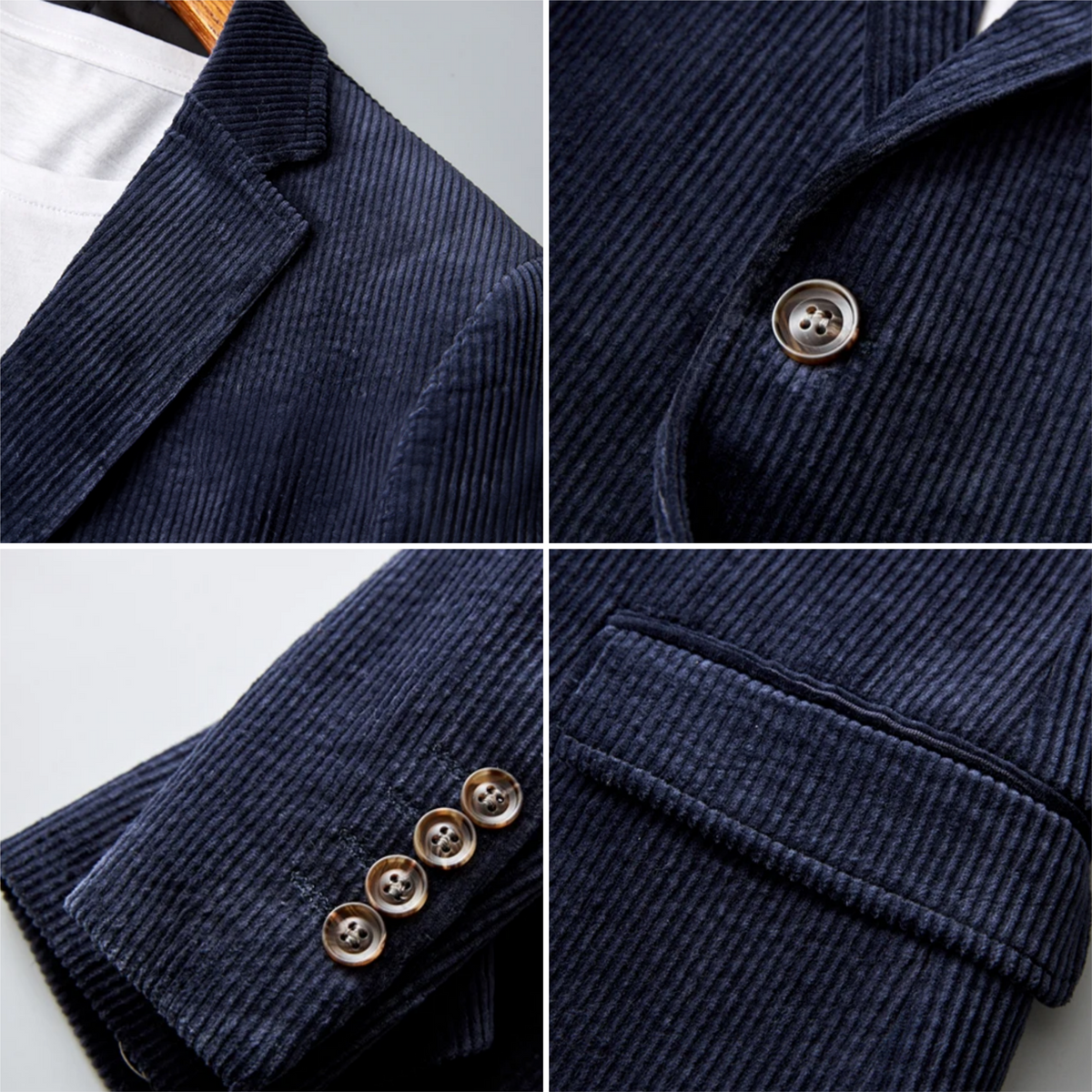 WW | stilvoller Cord-Blazer für Männer
