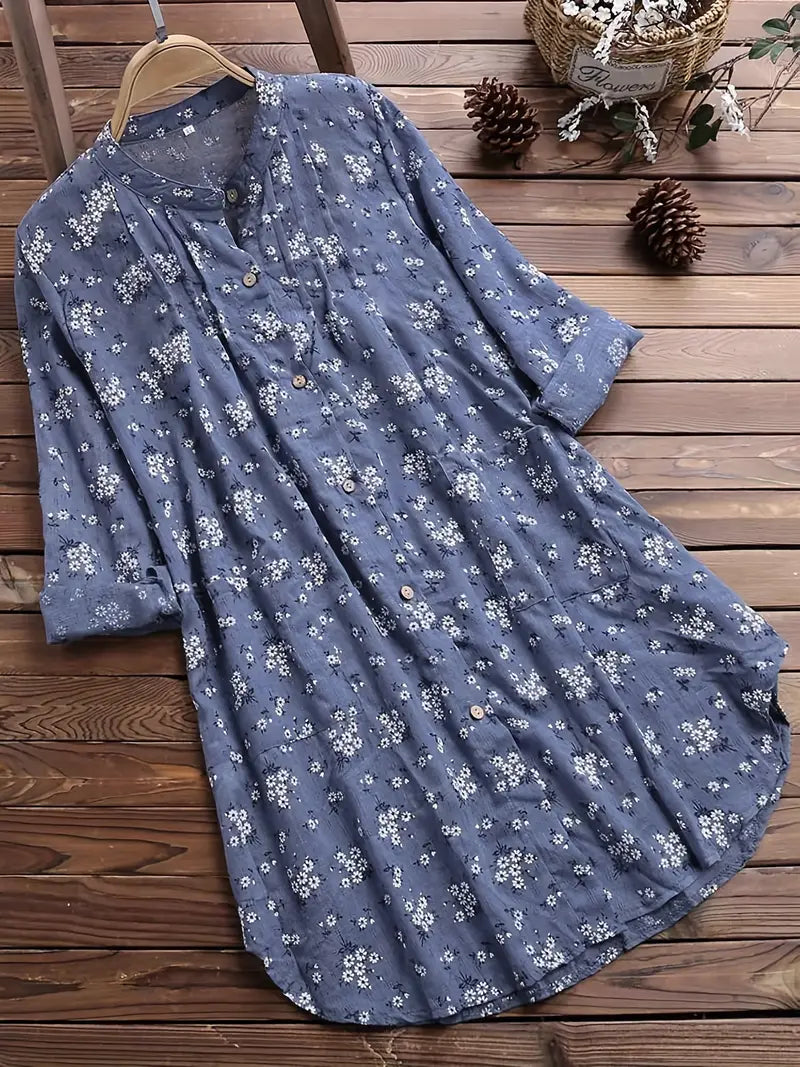 WW | Floral Blouse with Romantic Design