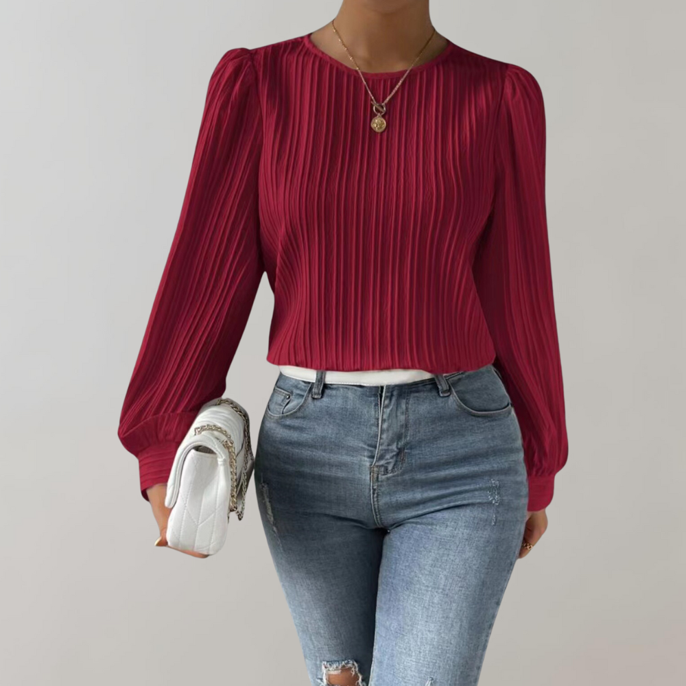 WW | Luxurious Women's Blouse With Long Sleeves