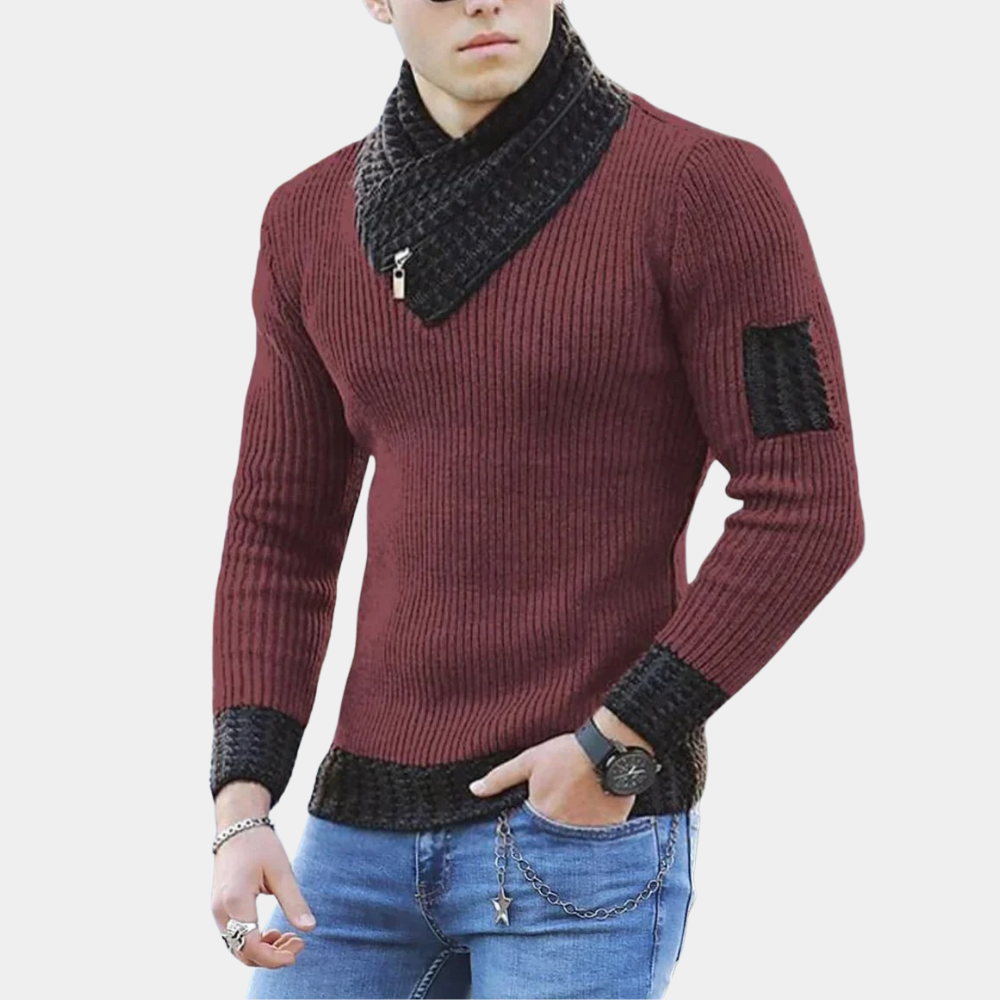 WW | Elegante, Warme Herrenstrickjacke
