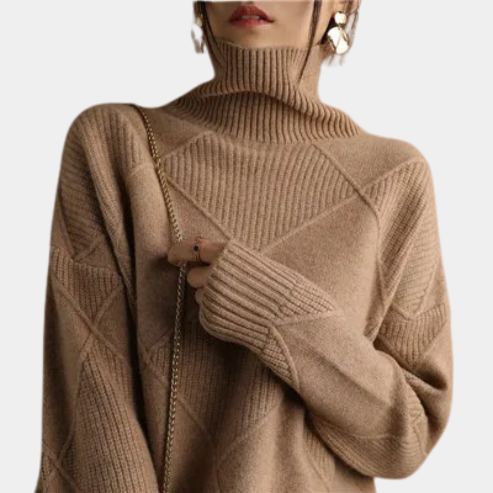 WW | Modischer Rollkragenpullover für Frauen