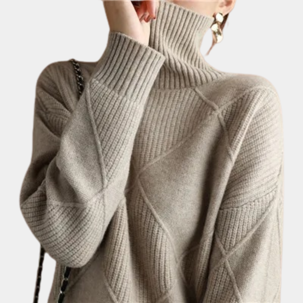 WW | Modischer Rollkragenpullover für Frauen