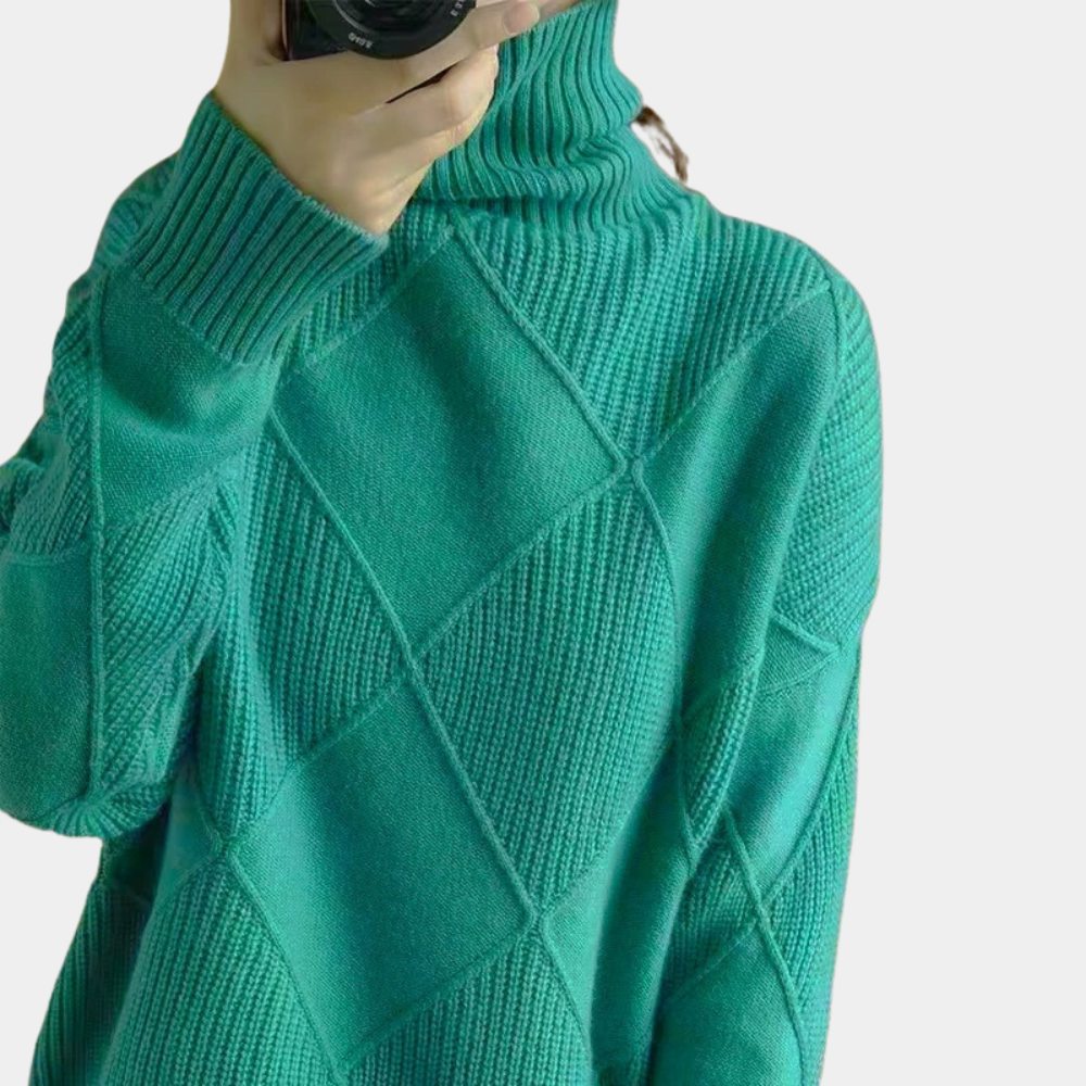 WW | Modischer Rollkragenpullover für Frauen