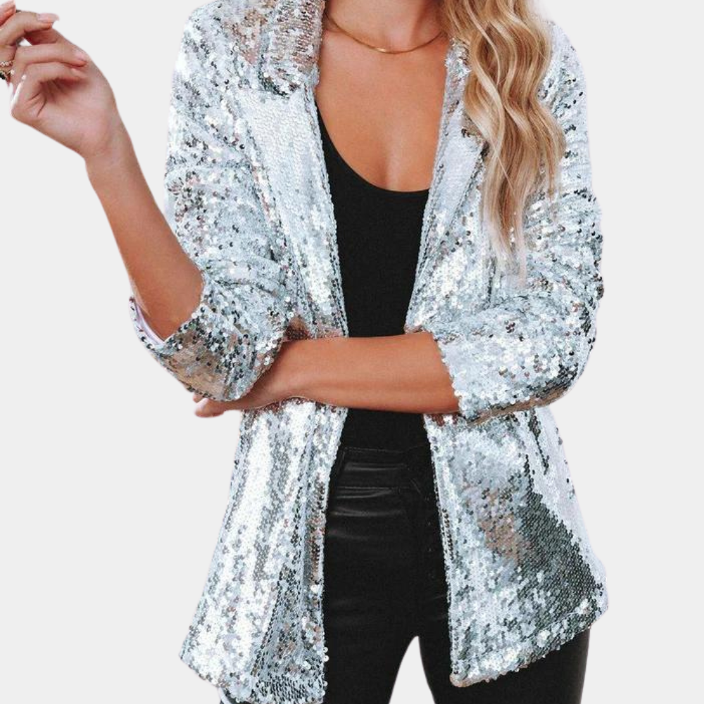 WW | Elegant Glitter Blazer for Women