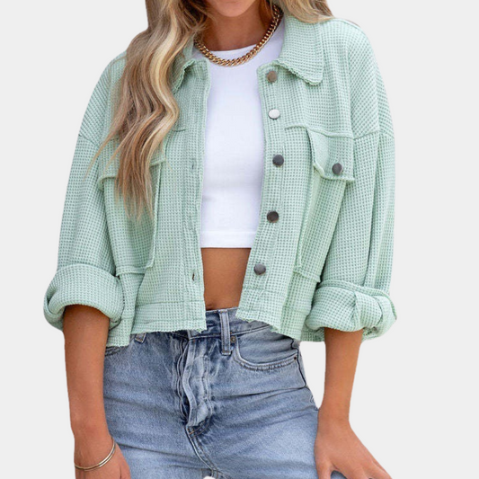 WW | Trendige Sommerjacke Mit Taschen