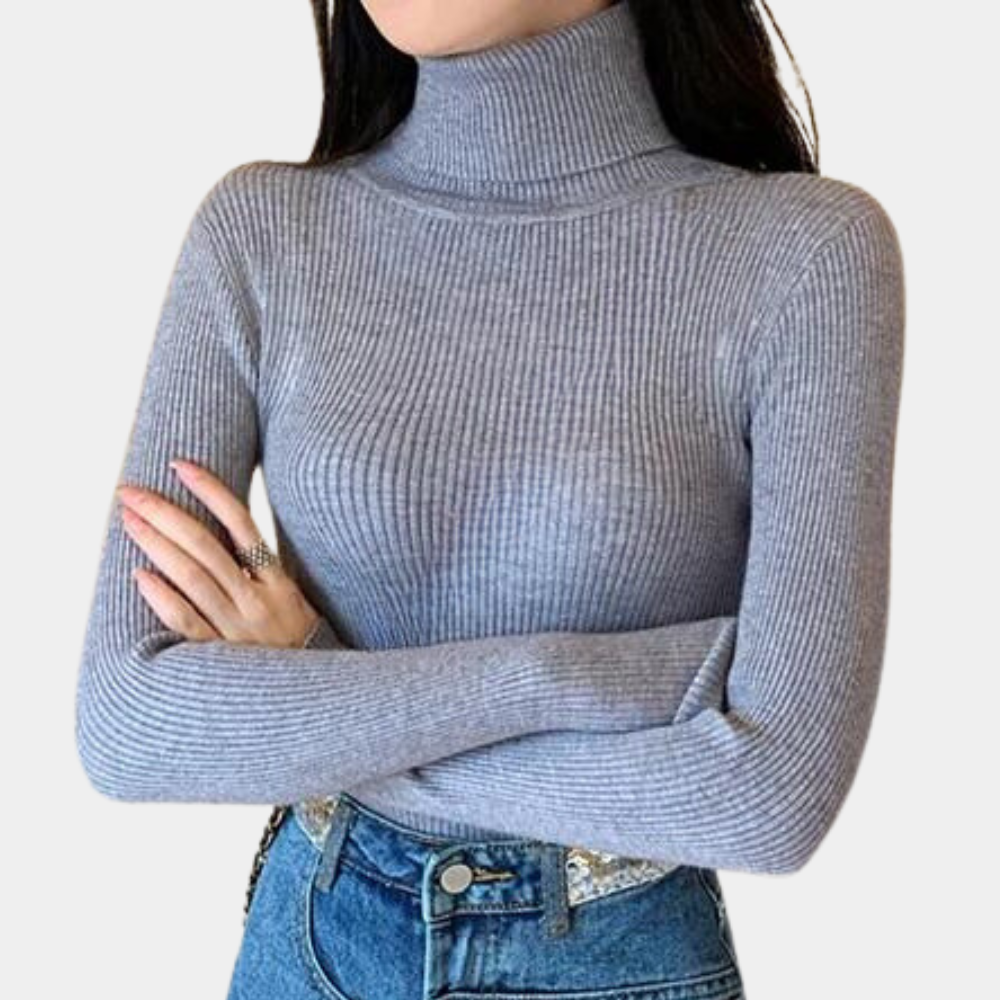 WW | Warm Women's Turtleneck Sweaters For Winter