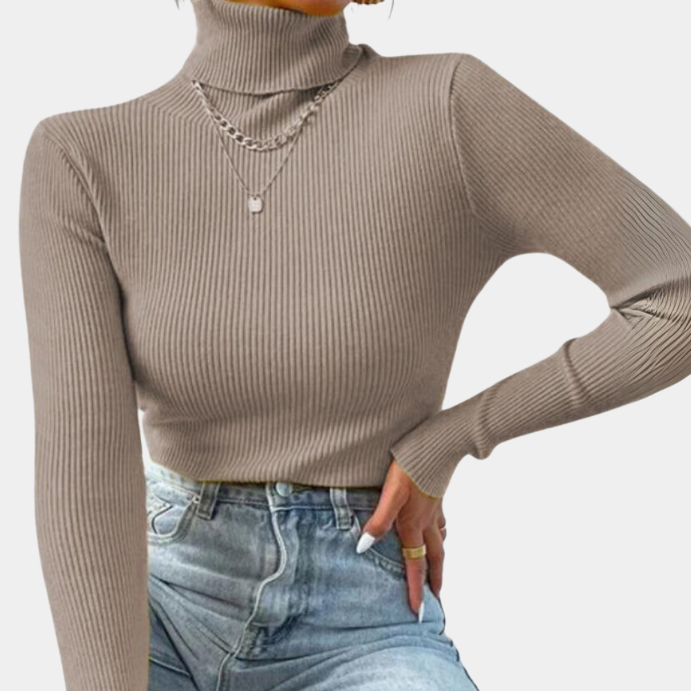 WW | Warm Women's Turtleneck Sweaters For Winter