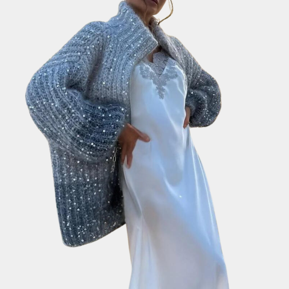 WW | Damenpullover mit Pailletten