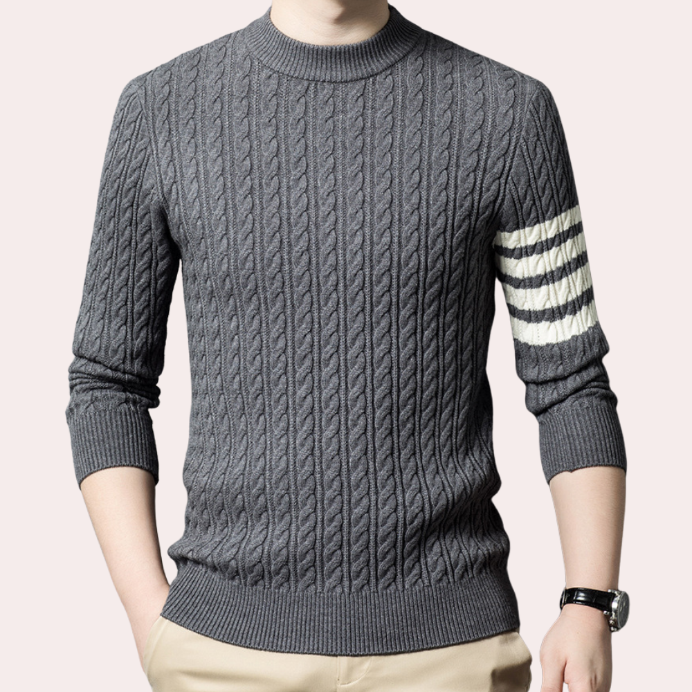 WW | Warme Herren Strickjacke