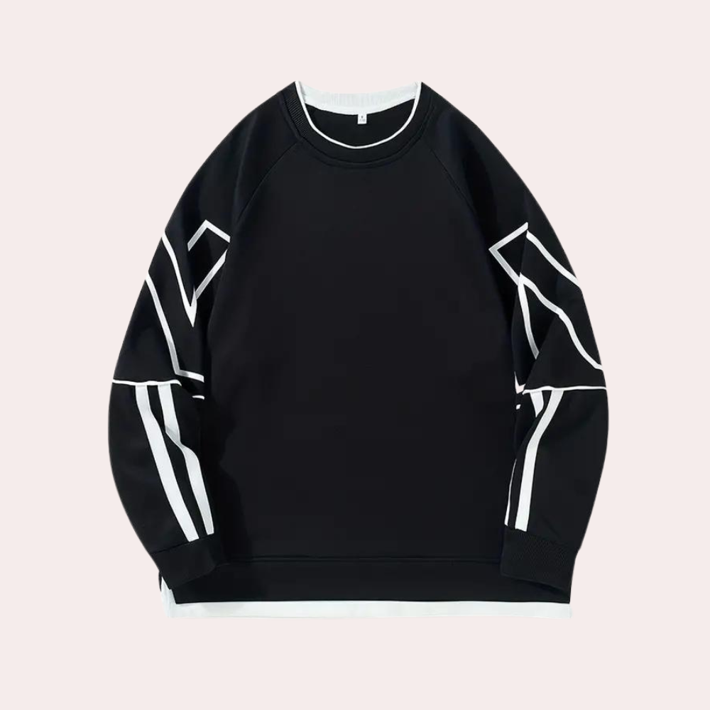 WW | Heren Kapuzenpullover mit Lockerem Schnitt