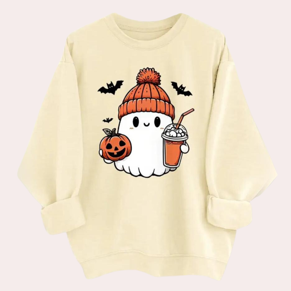 WW | Damensweatshirt mit Spooky Charme