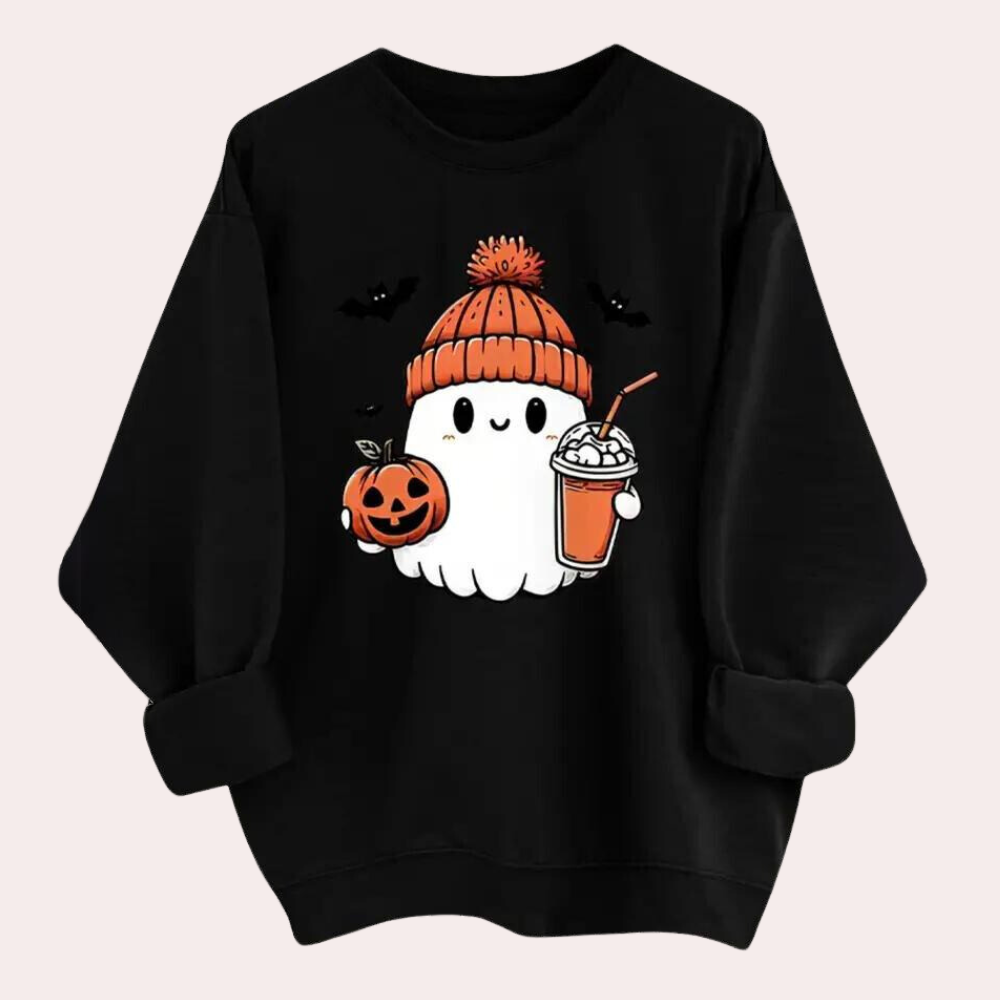 WW | Damensweatshirt mit Spooky Charme