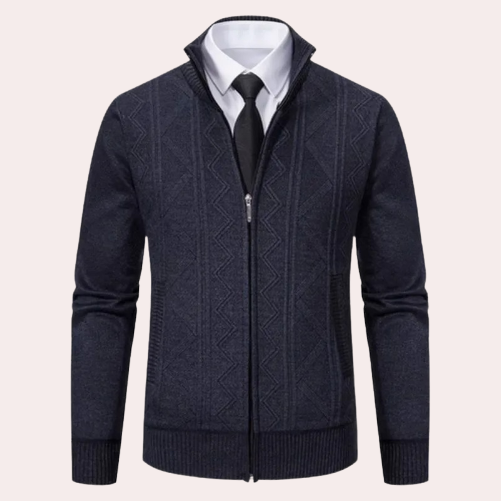 WW | Bequemes, Elegantes Strickjacke für Herren