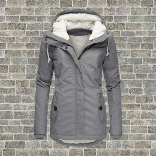 WW | Modischer Mantel mit Kapuze für Winter und Herbst