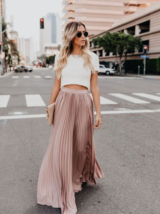 WW | Fashionable Pleated Skirt