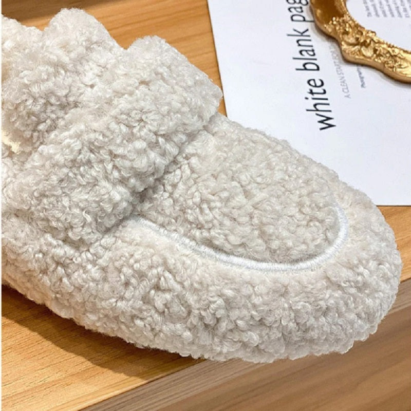W&W Chaussures en fourrure