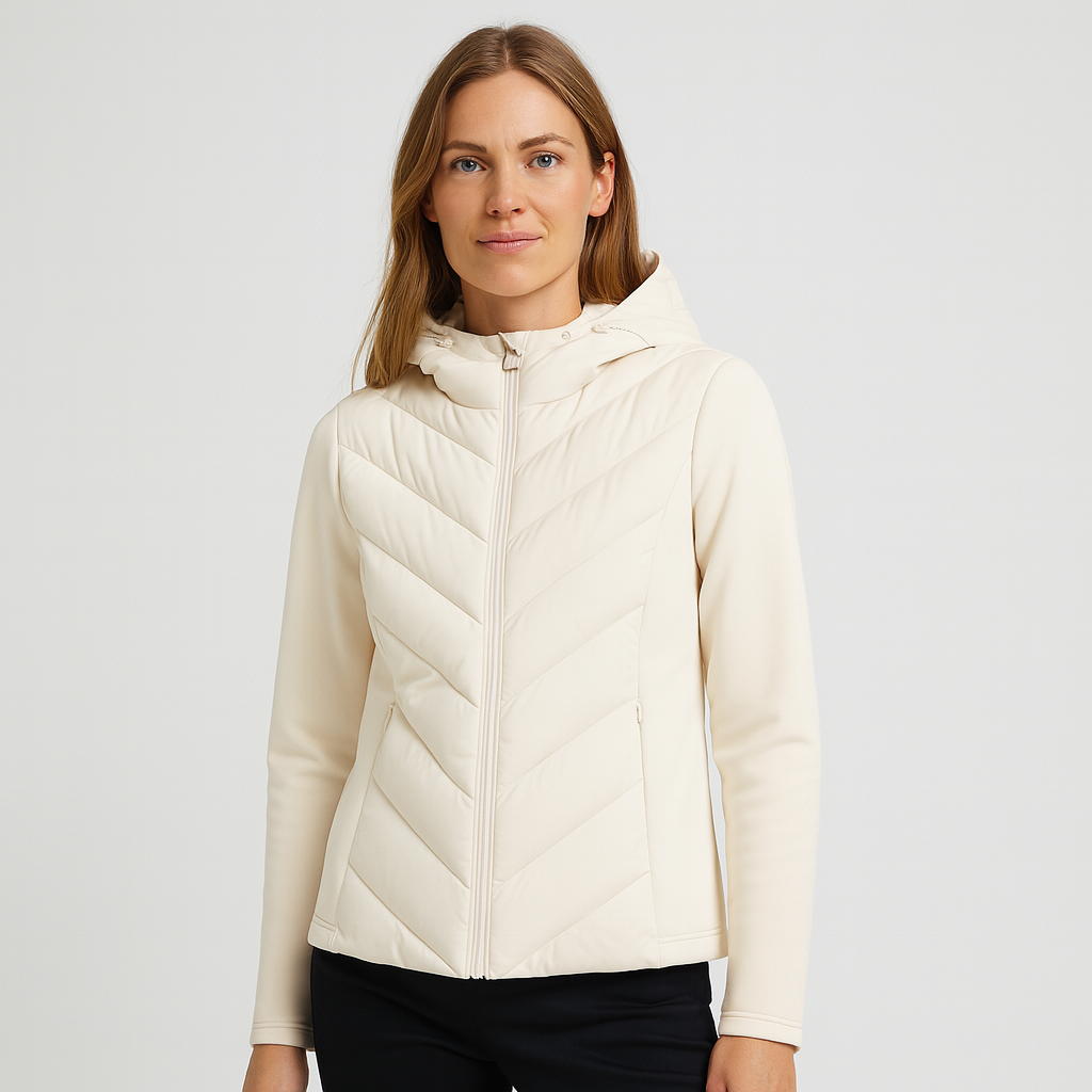 WW | Modehaus - Damenjacke Steppjacke aus Softshell - windabweisend, wasserabweisend