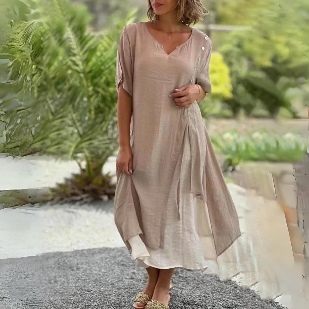 WW | Casual Asymmetric Dress