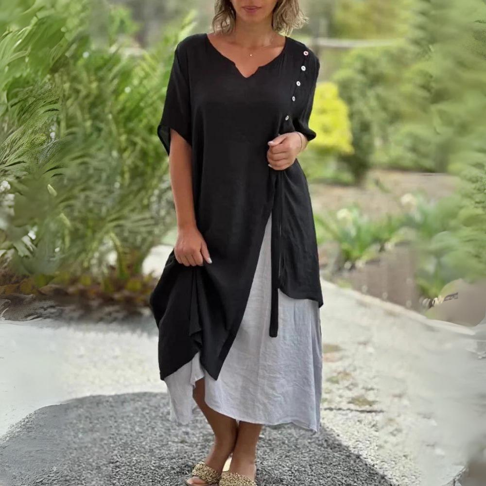 WW | Casual Asymmetric Dress