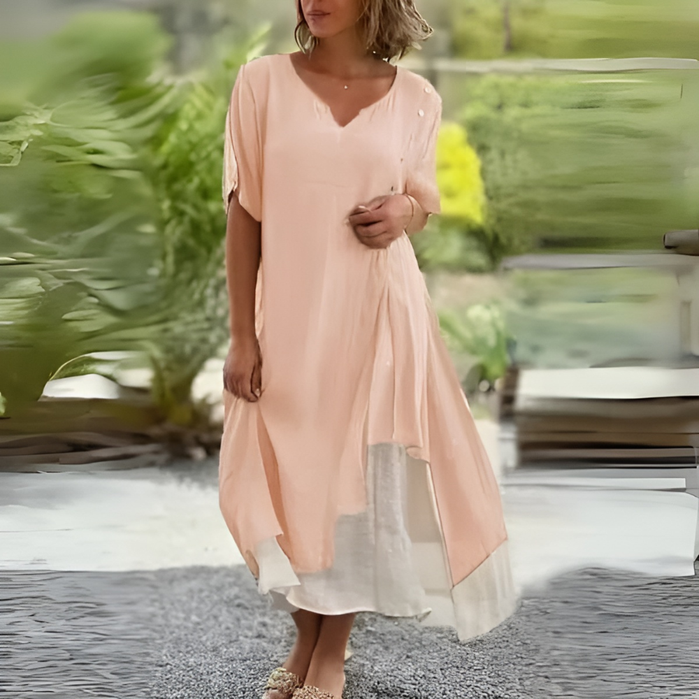 WW | Casual Asymmetric Dress