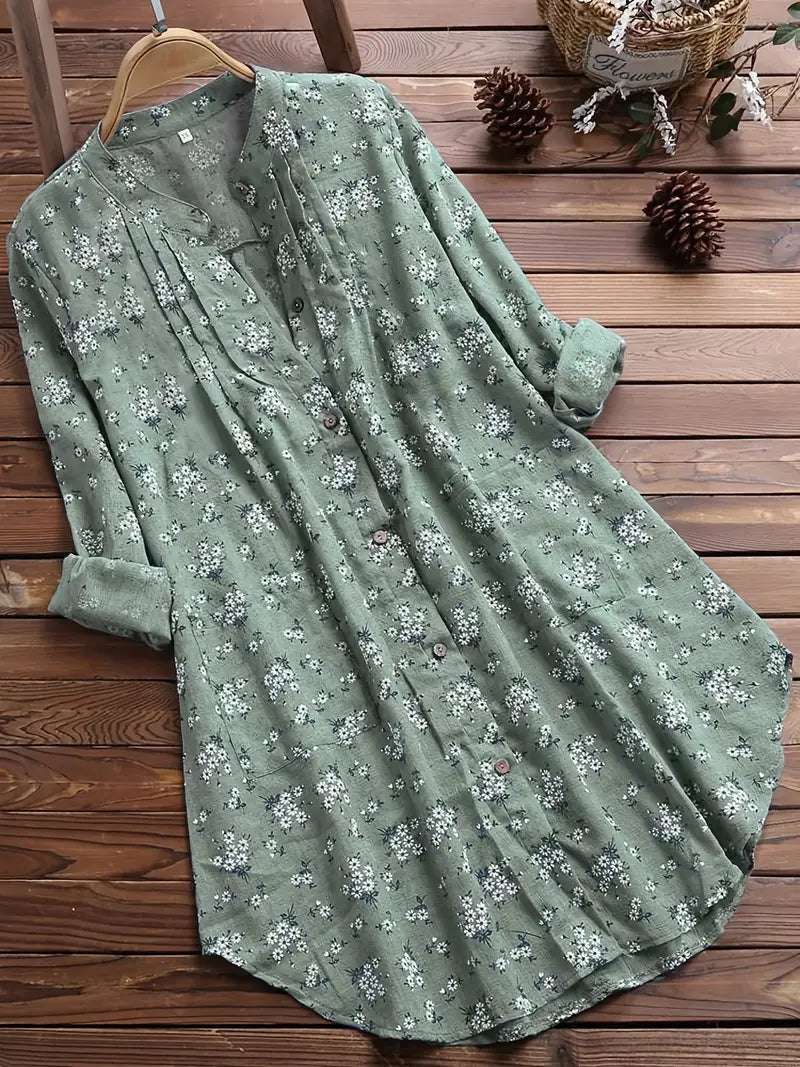 WW | Floral Blouse with Romantic Design