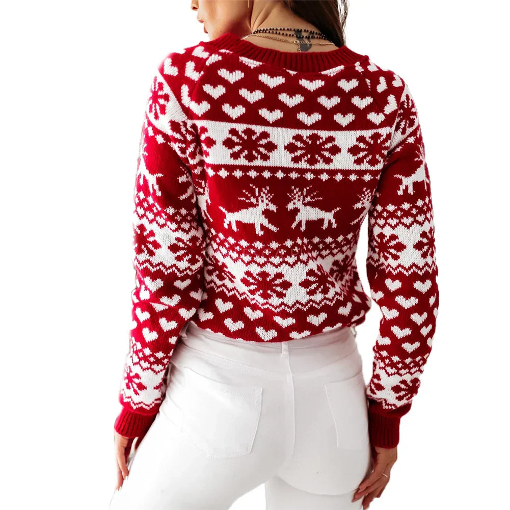 WW | Bequemer Weihnachtspullover aus Strick