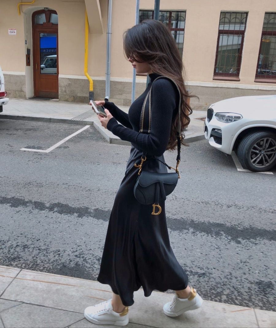 WW | Satin Maxi Skirt For Women