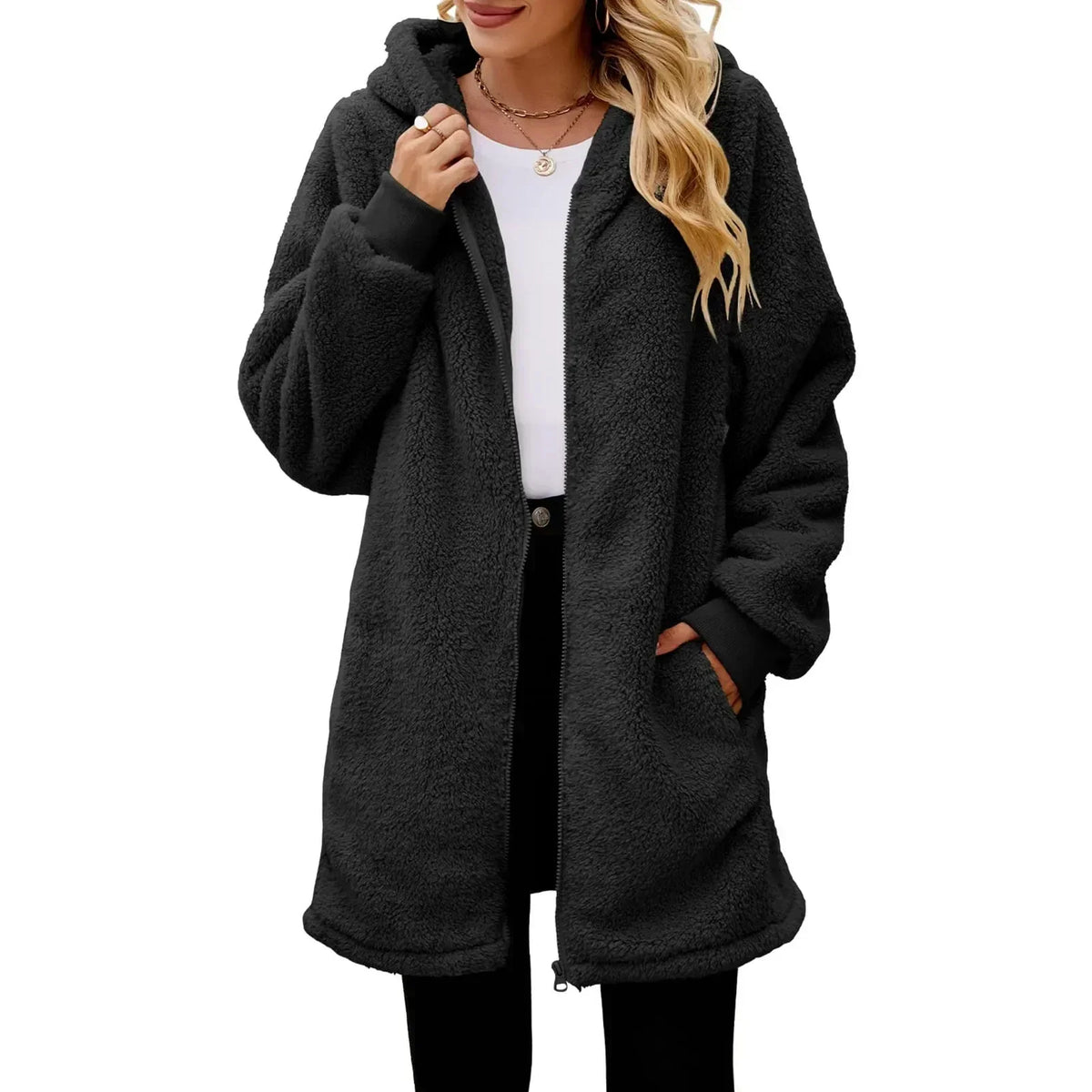WW | Warm Plush Coat for Women
