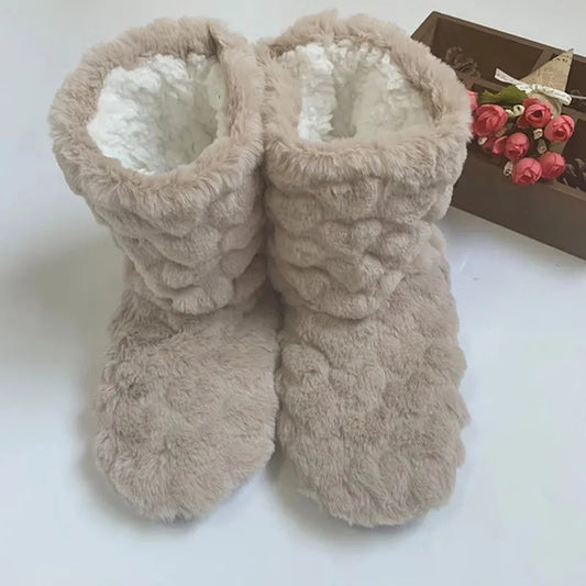 WW | Plüsch Hausschuh - gemütliche Fleece-Pantoffeln