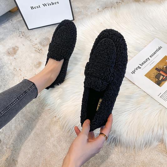 WW | Winter Plüsch Schuhe - Warme und Bequeme Hausschuhe für den Winter