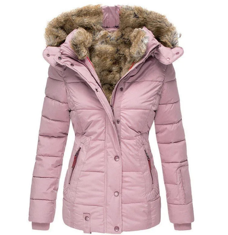 WW | Warm winter coat with leather lining