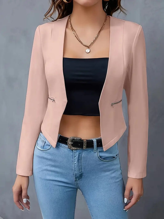 WW | Blazer With Zip Pockets