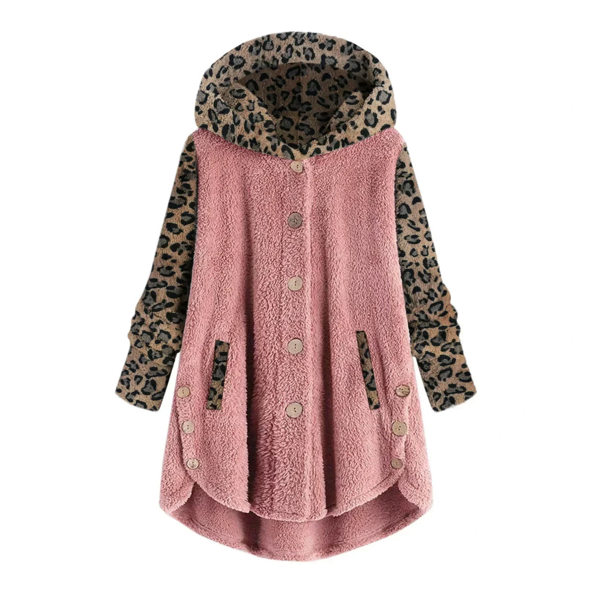 WW | Leoparden-Patchwork-Jacke