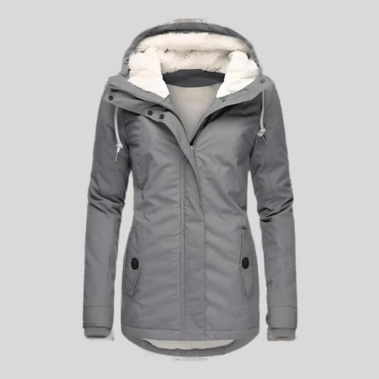 WW | Stylische Winterjacke – Mit Kapuze & Kuscheligem Kunstfell
