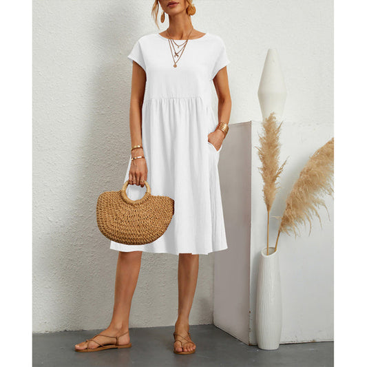 WW | Kleid Lässiges lockeres Sommerkleid für jede Gelegenheit