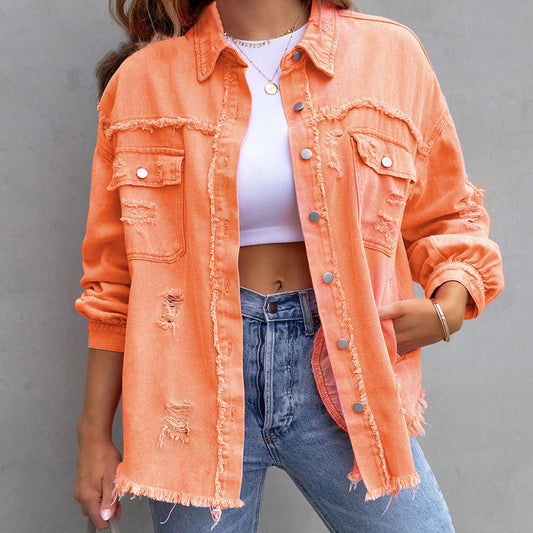 WW | Bunte Jeansjacke