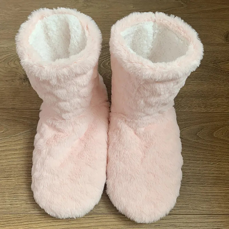 WW | Plüsch Hausschuh - gemütliche Fleece-Pantoffeln