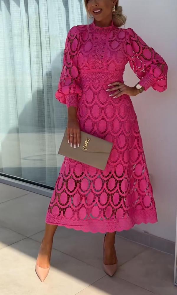 WW | Women's Lace Casual Dress