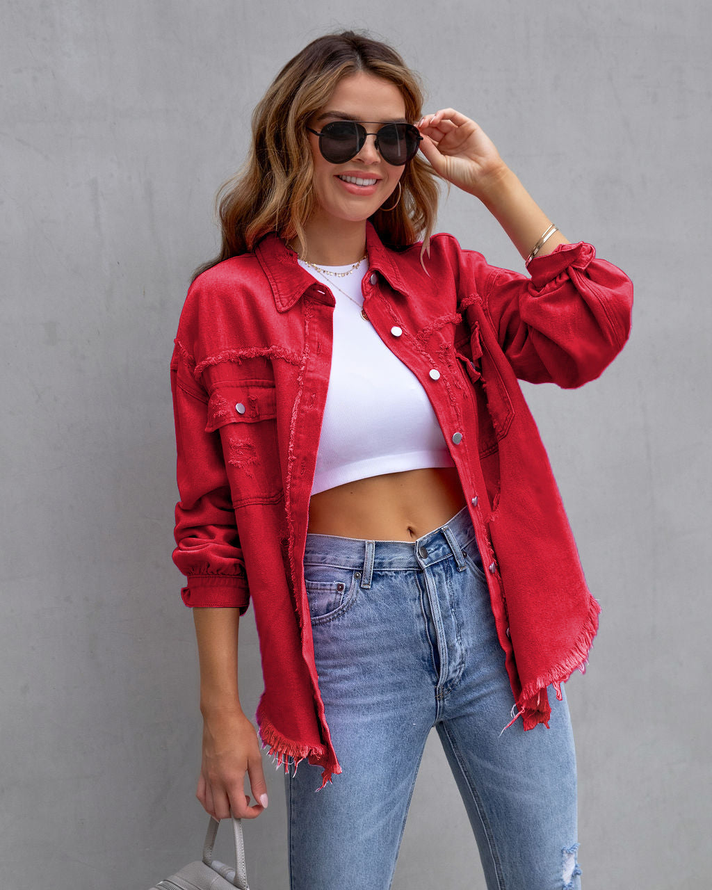 WW | Torn Denimjacke