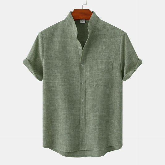 WW | Luxurious Linen Short Sleeve Shirt