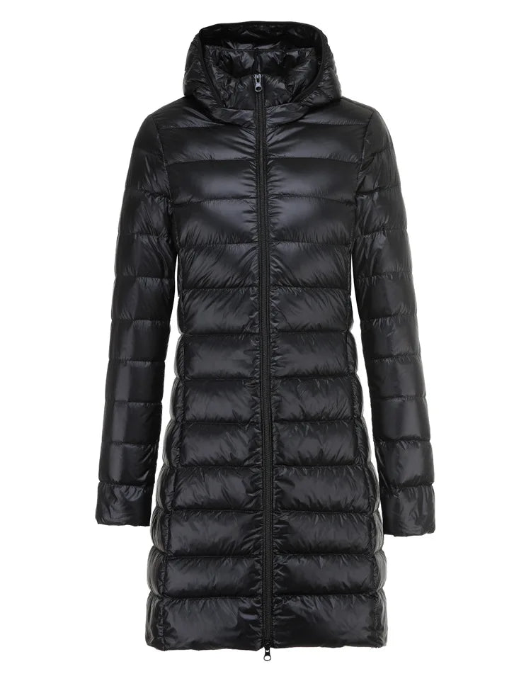WW | Long lightweight down jacket