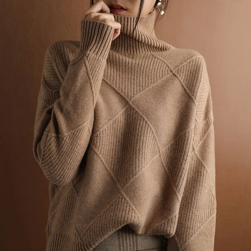 WW | Eleganter und Bequemer Rollkragenpullover