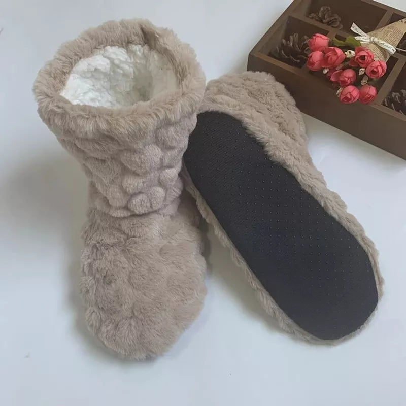 WW | Plüsch Hausschuh - gemütliche Fleece-Pantoffeln