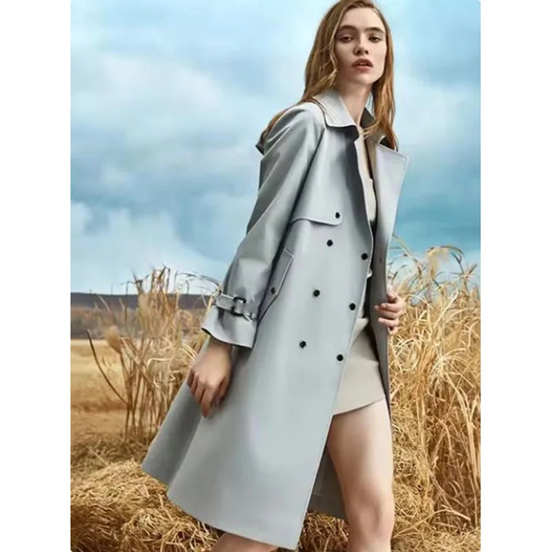 WW | Winter-Trenchcoat mit Schnürung