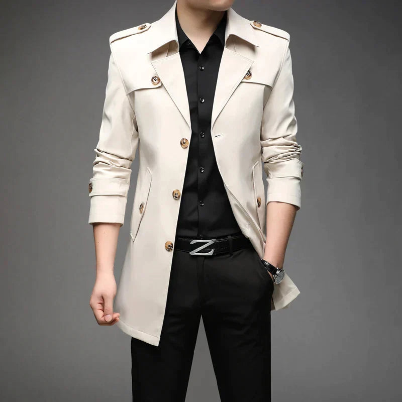 WW | eleganter lässiger Trenchcoat für Männer