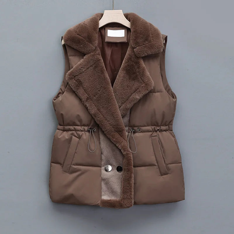 WW | Elegante Kunstfellweste für Herbst und Winter